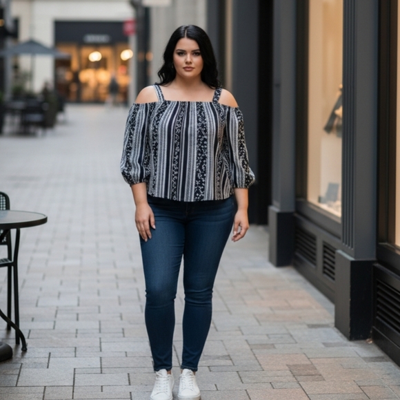 Lane Bryant Swing Tee - Picture 2 of 7